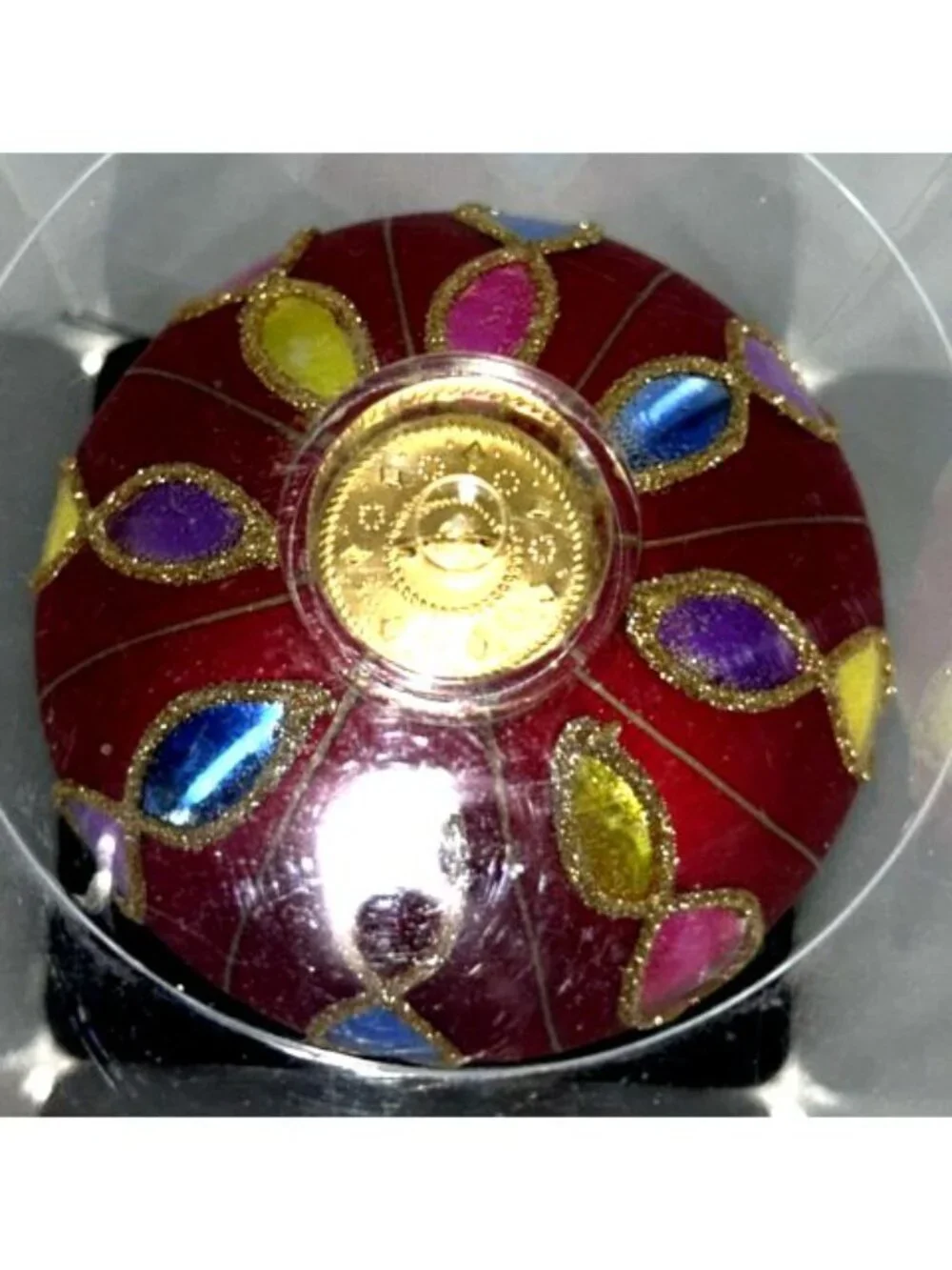 Unique Treasures Collection Hand Crafted Glass Ornament 4